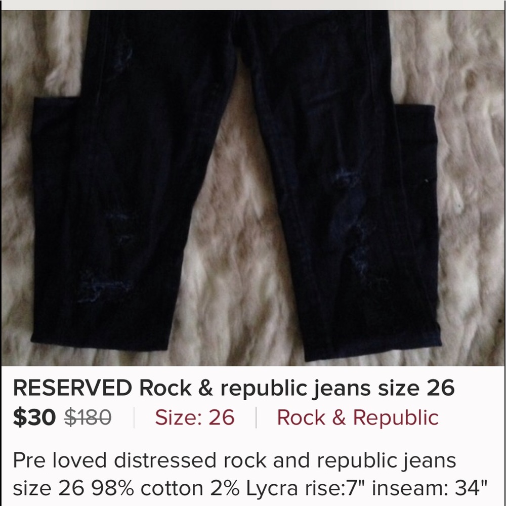 Rock and Republic Premium Denim - Picture 3 of 3